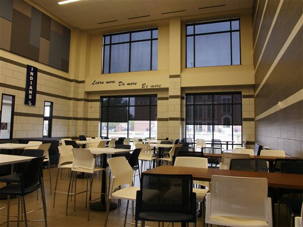 El Reno High School - Cafeteria inside Administration Building / Jeff Mills STEM Center Building (10/30/2019 - Credits: Breanna Shellhorse (Intern))