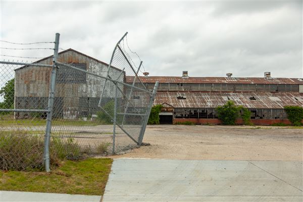 Warehouse on N Lansing Ave (6/1/2020 - Credits: Brooke Allen)