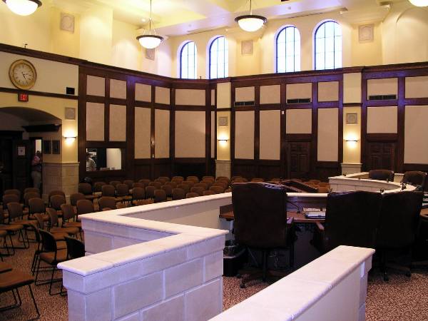 Ponca City - City Hall - Centennial Plaza (2/9/2009)
