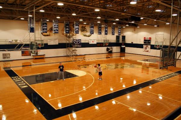 Shawnee High School Gym (2/9/2009)