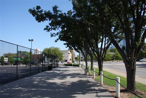 Basketball Court - Downtown Oklahoma City Community Basketball Court (8/1/2013)