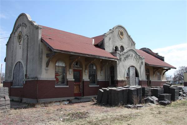 Ponca City Rock Island Train Depot (4/24/2014)