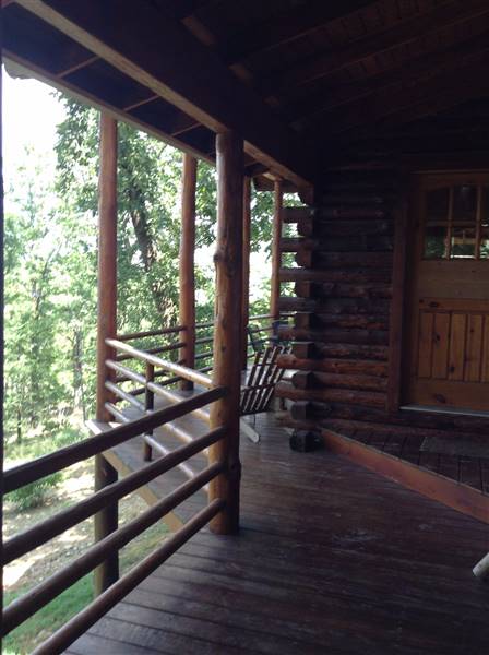 Lakeridge Cabin - Different shots of a rustic cabin with great scenic views of nearby Broken Bow Lake. (8/29/2015 - Credits: Charity O'Donnell)