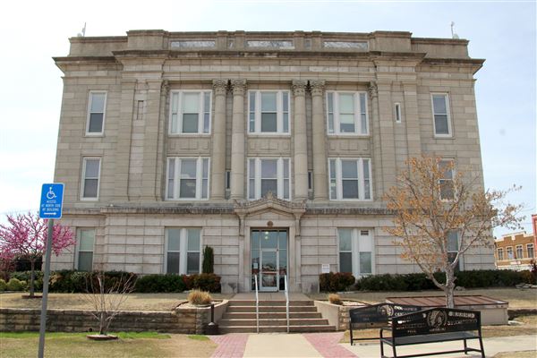 Creek County Courthouse (4/5/2019 - Credits: Sheri Ishmael-Waldrop- Sapulpa Chamber)