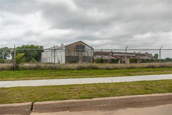 Warehouse on N Lansing Ave (6/1/2020 - Credits: Brooke Allen)