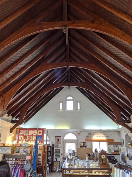 Shawnee Santa Fe Train Depot (2/29/2020 - Credits: Stacy Cramer Moore / Shawnee Tourism)
