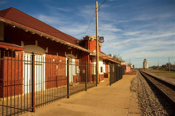 Canadian County Historical Museum - Rock Island Depot (4/22/2021)