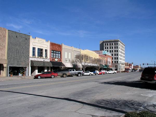 Downtown Enid (2/4/2009)
