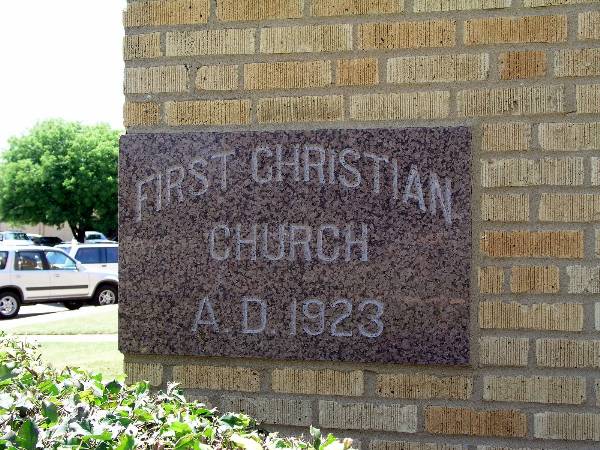 First Christian Church- Ponca City (2/5/2009)