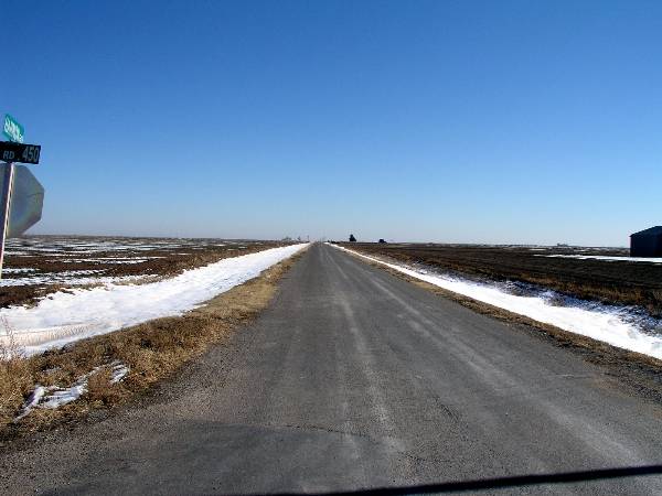 Harmon Road and County Road 405 (2/6/2009)