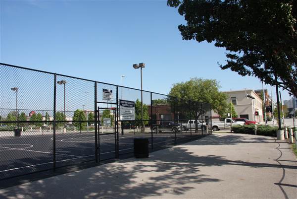 Basketball Court - Downtown Oklahoma City Community Basketball Court (8/1/2013)