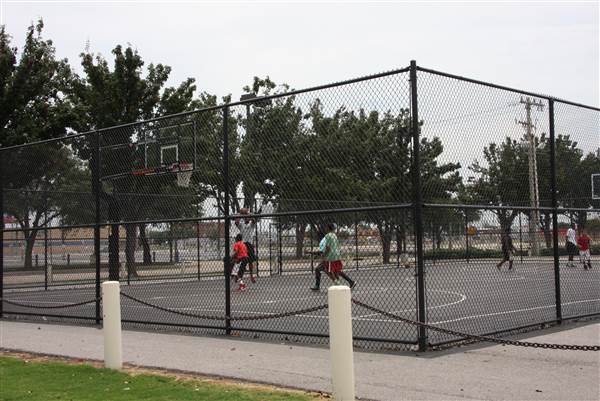 Basketball Court - Downtown Oklahoma City Community Basketball Court (8/1/2013)