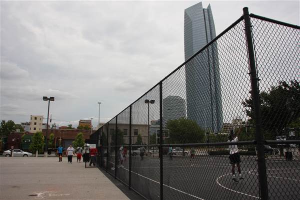 Basketball Court - Downtown Oklahoma City Community Basketball Court (8/1/2013)