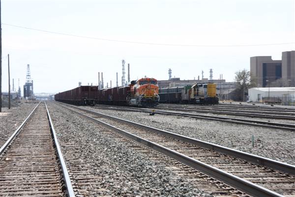 Ponca City Santa Fe Train Depot (4/24/2014 - Credits: Yousef Kazemi)