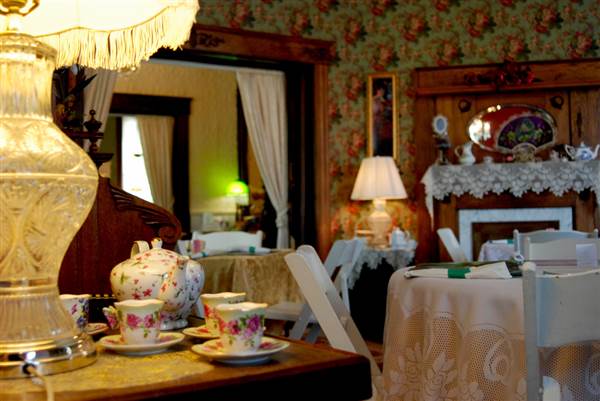 Belvidere Mansion Tea Room (7/24/2014 - Credits: Oklahoma Tourism - TravelOK)