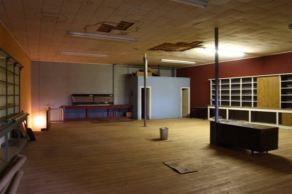 Oklahoma Flower Shop (Warehouse Space) - 2nd Floor Space - Used for Catering, Script Reads, etc. Big open area - wood floors (8/19/2016 - Credits: Yousef Kazemi)