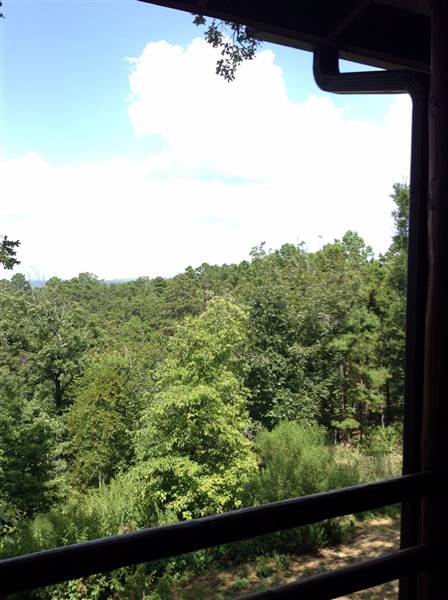 Lakeridge Cabin - Different shots of a rustic cabin with great scenic views of nearby Broken Bow Lake. (8/29/2015 - Credits: Charity O'Donnell)
