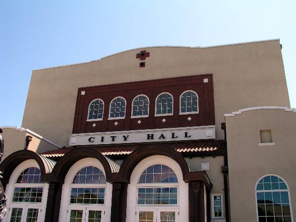 Ponca City - City Hall - Centennial Plaza (2/9/2009)