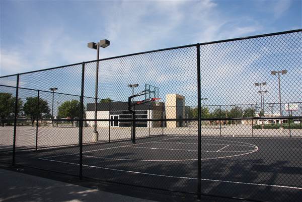 Basketball Court - Downtown Oklahoma City Community Basketball Court (8/1/2013)