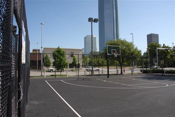 Basketball Court - Downtown Oklahoma City Community Basketball Court (8/1/2013)