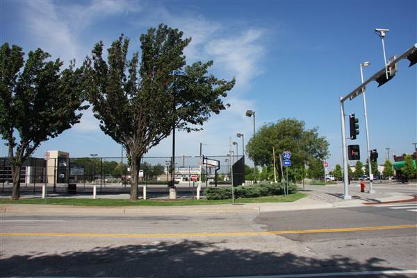 Basketball Court - Downtown Oklahoma City Community Basketball Court (8/1/2013)