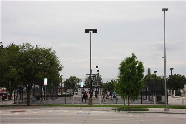 Basketball Court - Downtown Oklahoma City Community Basketball Court (8/1/2013)