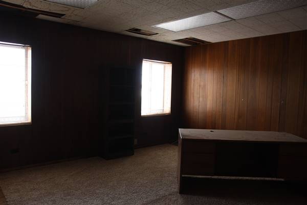 Oklahoma Flower Shop (Warehouse Space) - 2nd Floor Space - Offices. Have been used as police/forensics lab and morgue (8/19/2016 - Credits: Yousef Kazemi)