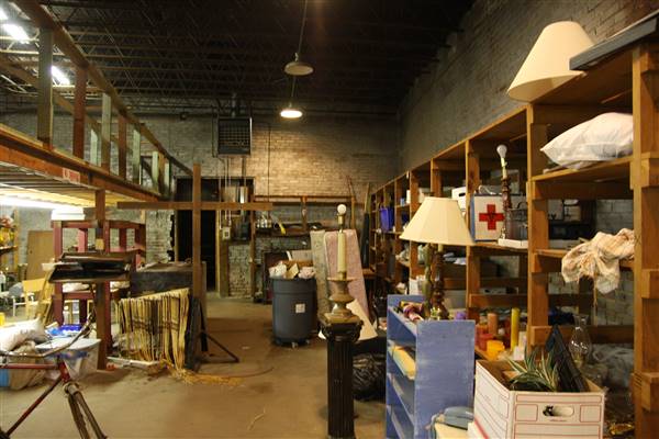 Oklahoma Flower Shop (Warehouse Space) - Loading Bay 2 - First Floor Behind Set/Studio Area - Used for Props Storage (8/19/2016 - Credits: Yousef Kazemi)