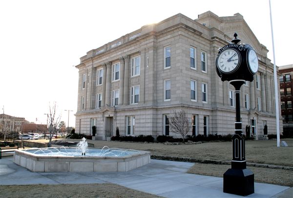 Creek County Courthouse (4/5/2019 - Credits: Sheri Ishmael-Waldrop- Sapulpa Chamber)