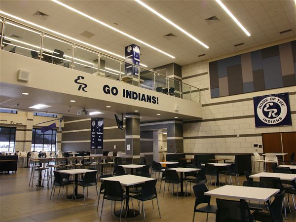 El Reno High School - Cafeteria inside Administration Building / Jeff Mills STEM Center Building (10/30/2019 - Credits: Breanna Shellhorse (Intern))