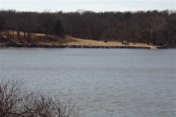 Pawnee Lake and Historic Bath House (4/4/2022)