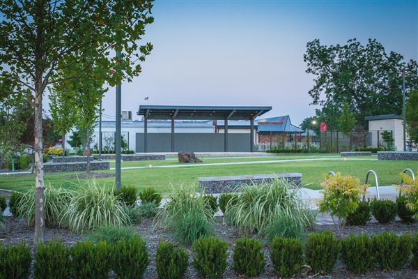 Jenks Downtown Commons (6/1/2020 - Credits: Jonathan Cox, Aqua Vita Creative)