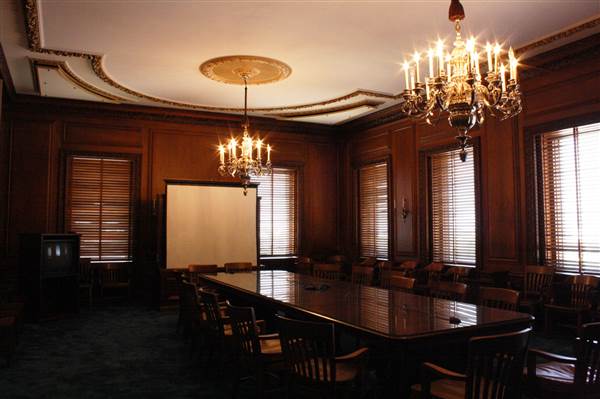 Continental Oil Building/EW Marland Original Board Room - Interior/exterior photos (7/24/2013 - Credits: Lori Henderson)
