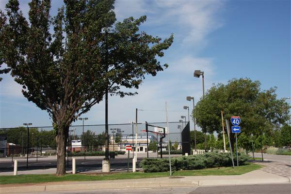 Basketball Court - Downtown Oklahoma City Community Basketball Court (8/1/2013)