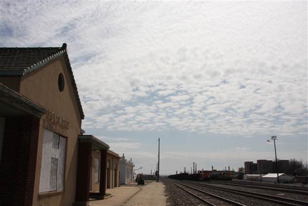 Ponca City Santa Fe Train Depot (4/24/2014 - Credits: Yousef Kazemi)