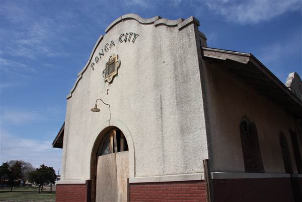 Ponca City Rock Island Train Depot (4/24/2014)