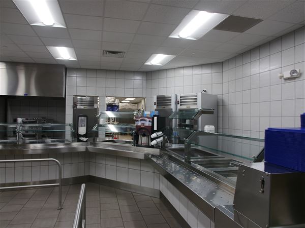 El Reno High School - Cafeteria inside Administration Building / Jeff Mills STEM Center Building (10/30/2019 - Credits: Breanna Shellhorse (Intern))