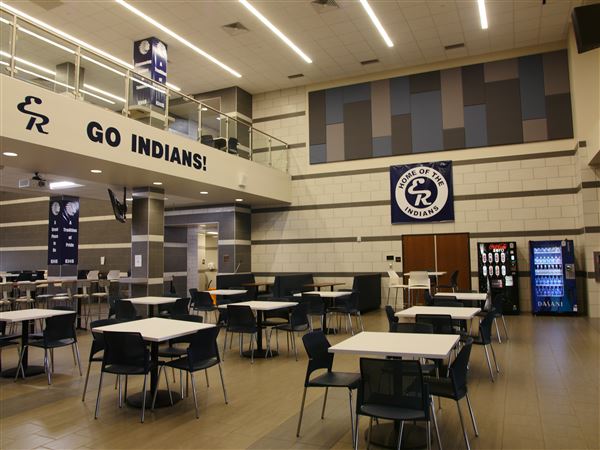 El Reno High School - Cafeteria inside Administration Building / Jeff Mills STEM Center Building (10/30/2019 - Credits: Breanna Shellhorse (Intern))