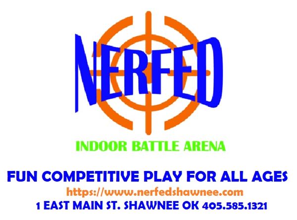 Nerfed Indoor Battle Arena (1/27/2020 - Credits: Stacy Cramer Moore / Shawnee Tourism)