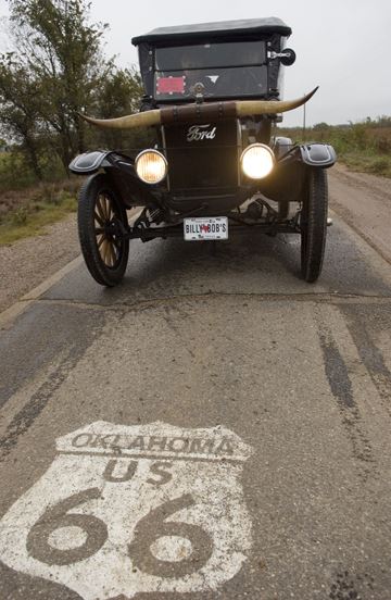 Historic Ribbon Road (Route 66) (3/15/2023 - Credits: Visit Miami OK (CVB))