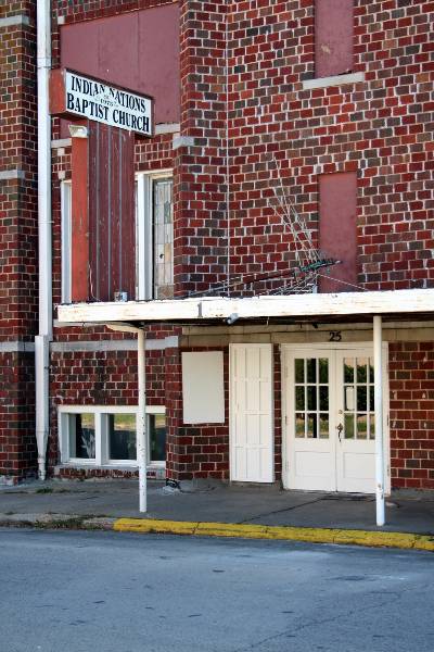 Indian Nations Baptist Church (2/6/2009)