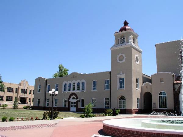 Ponca City - City Hall - Centennial Plaza (2/9/2009)