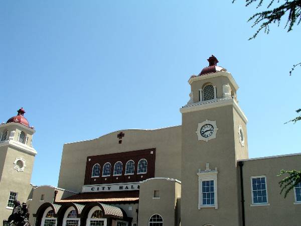 Ponca City - City Hall - Centennial Plaza (2/9/2009)