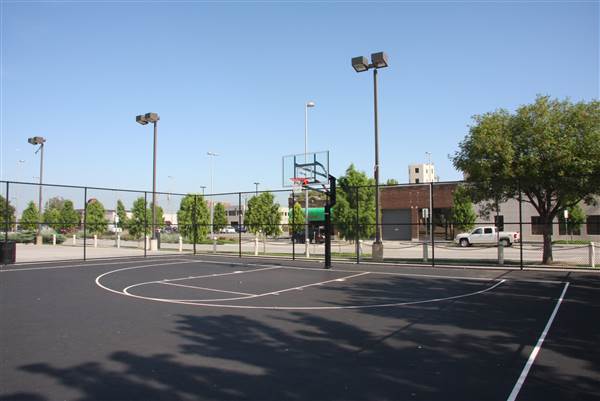 Basketball Court - Downtown Oklahoma City Community Basketball Court (8/1/2013)