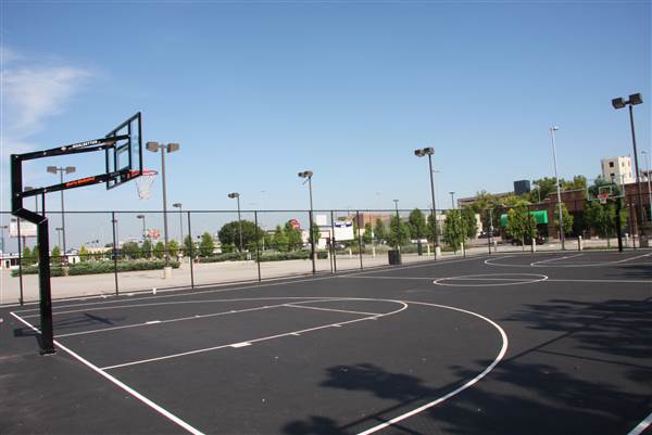Basketball Court - Downtown Oklahoma City Community Basketball Court (8/1/2013)