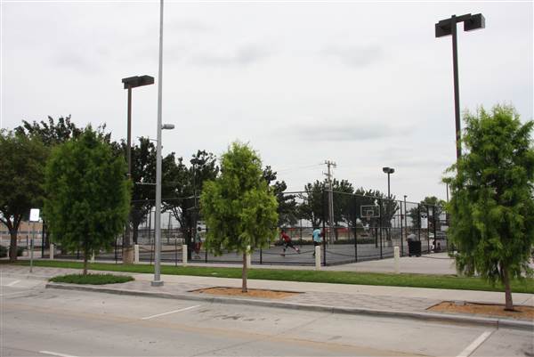 Basketball Court - Downtown Oklahoma City Community Basketball Court (8/1/2013)