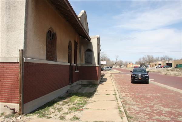 Ponca City Rock Island Train Depot (4/24/2014)