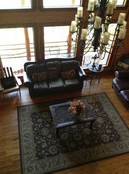 Lakeridge Cabin - Different shots of a rustic cabin with great scenic views of nearby Broken Bow Lake. (8/29/2015 - Credits: Charity O'Donnell)