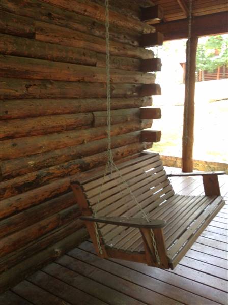 Lakeridge Cabin - Different shots of a rustic cabin with great scenic views of nearby Broken Bow Lake. (8/29/2015 - Credits: Charity O'Donnell)