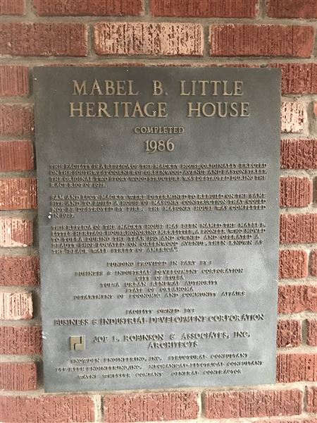 Mabel B Little Heritage House Museum at Greenwood Cultural Center (2/27/2018 - Credits: Yousef Kazemi)